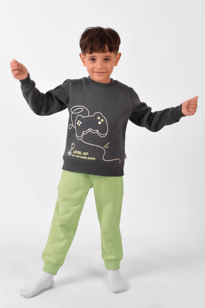 Round Printed Pajama Set - Junior Egypt