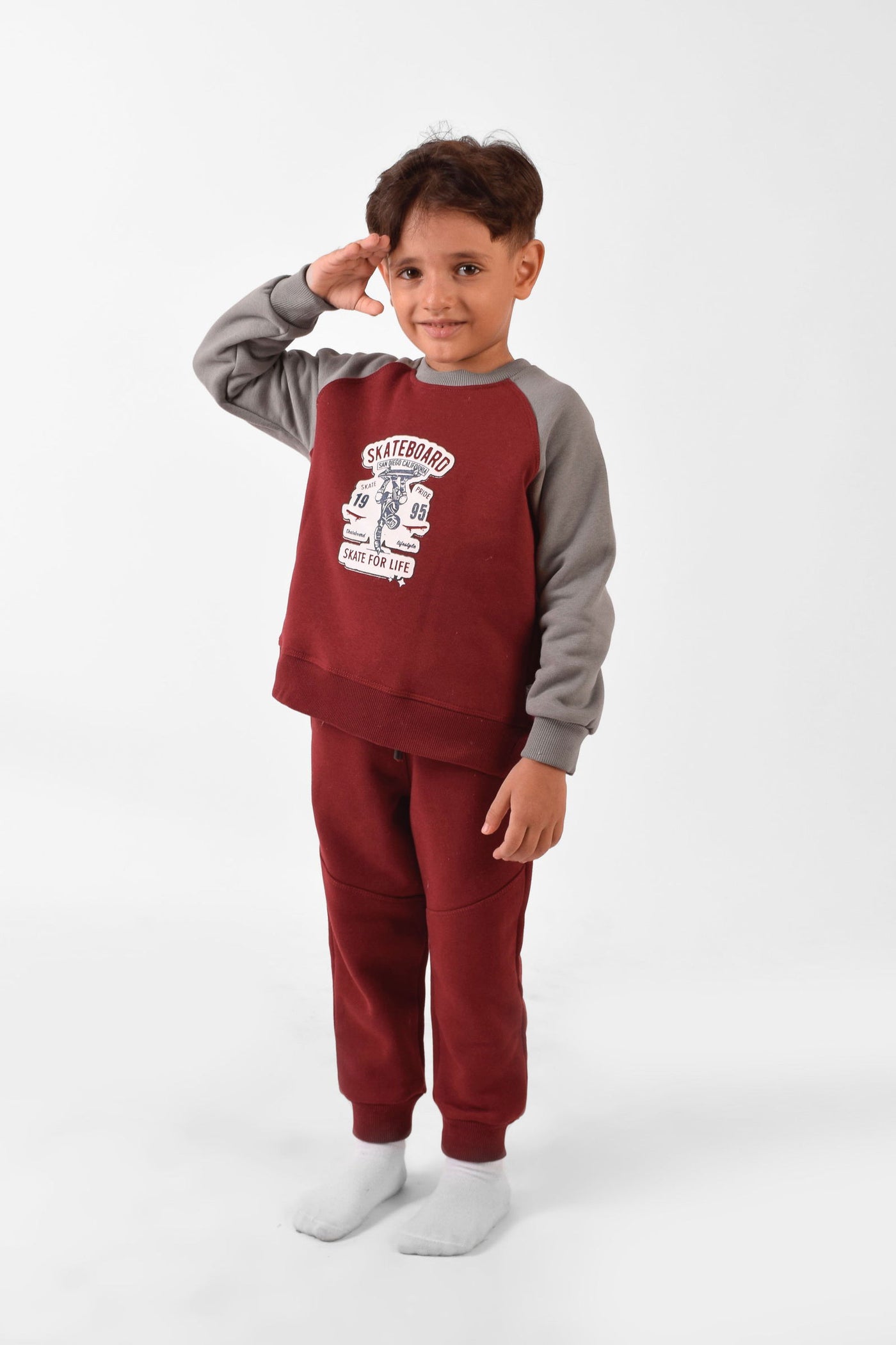 Round Printed Pajama Set - Junior Egypt