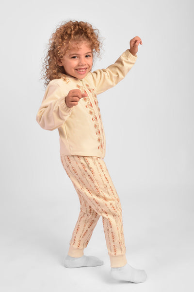 Round Printed Pajama Set - Junior Egypt