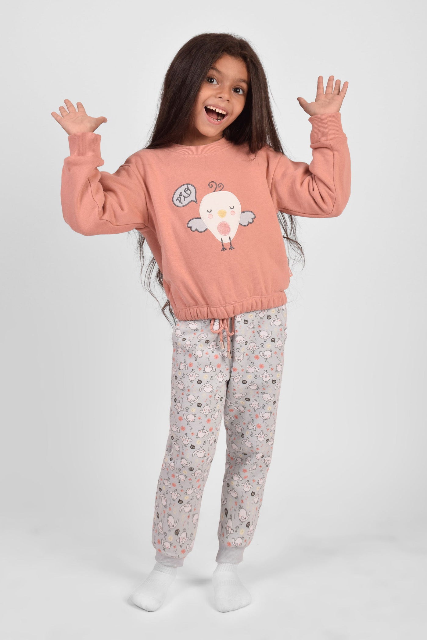 Round Printed Pajama Set - Junior Egypt