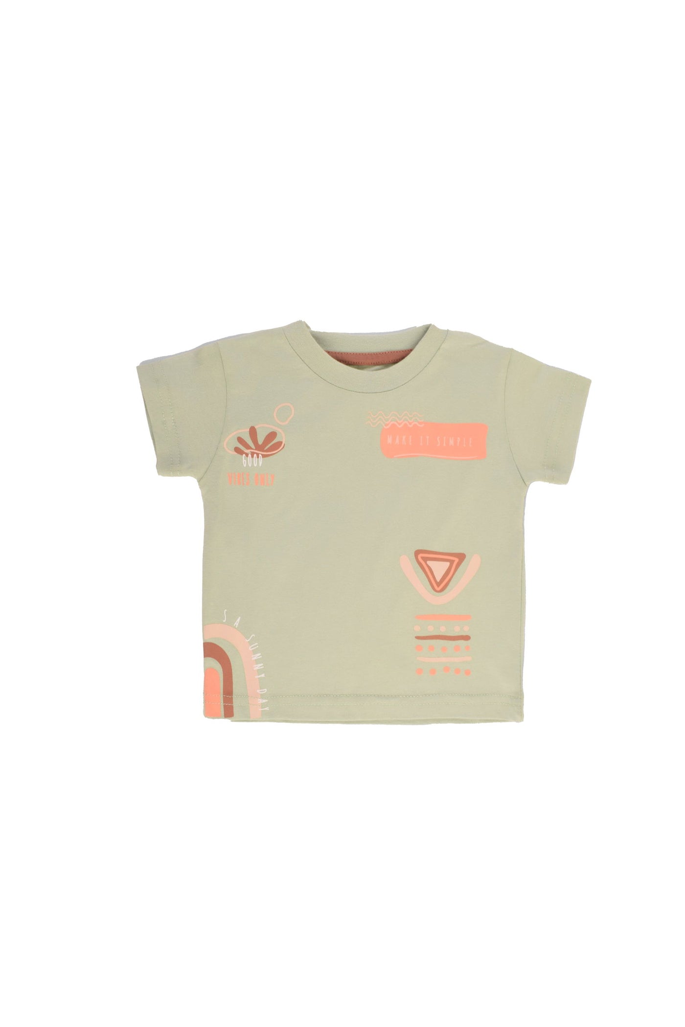 Round Printed T-Shirt - Junior Egypt