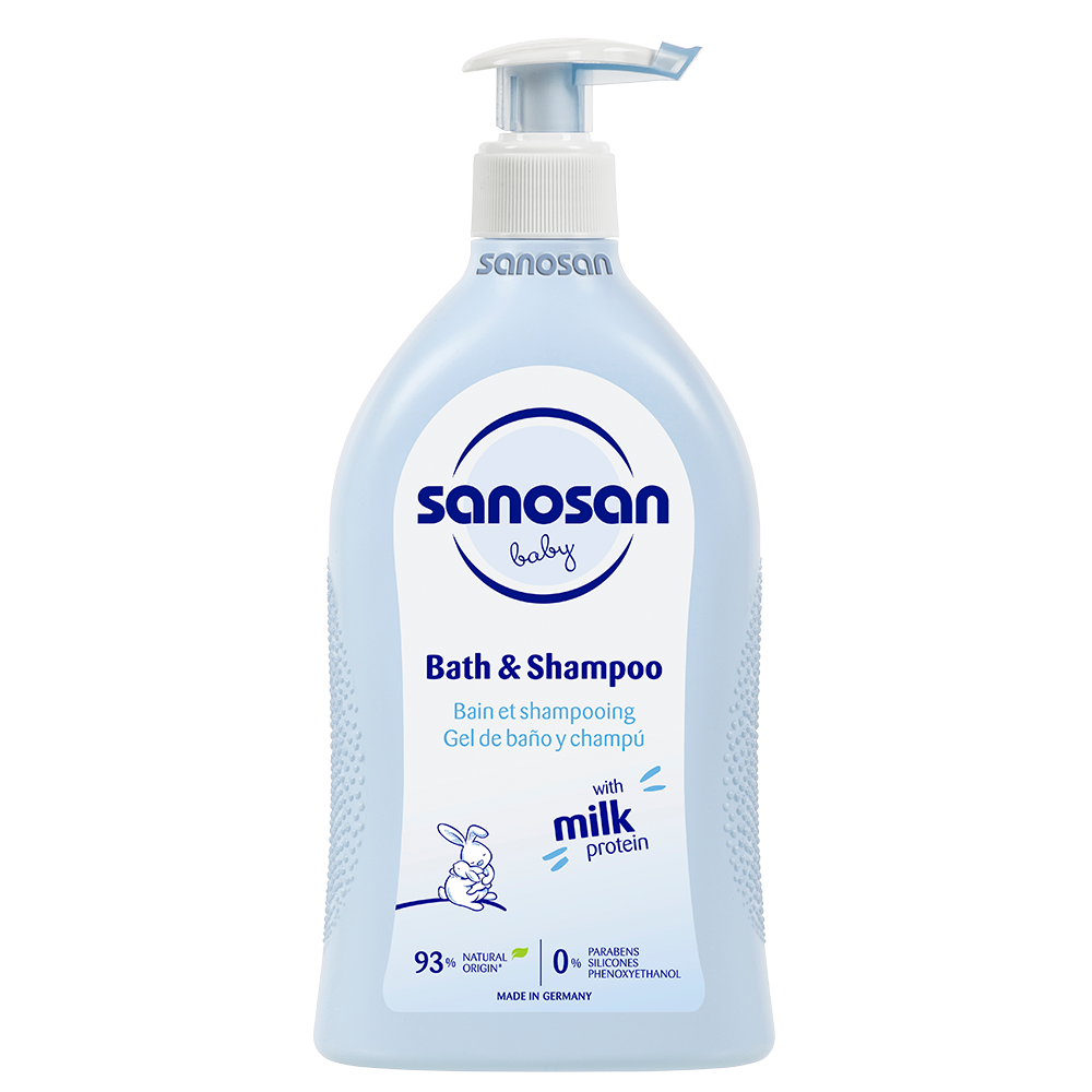 Sanosan Shampoo & Bath for baby Bath for baby 500 Ml 190256<p>Shampoo &amp - Junior Egypt