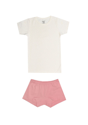 Short Sleeve Underwear Set