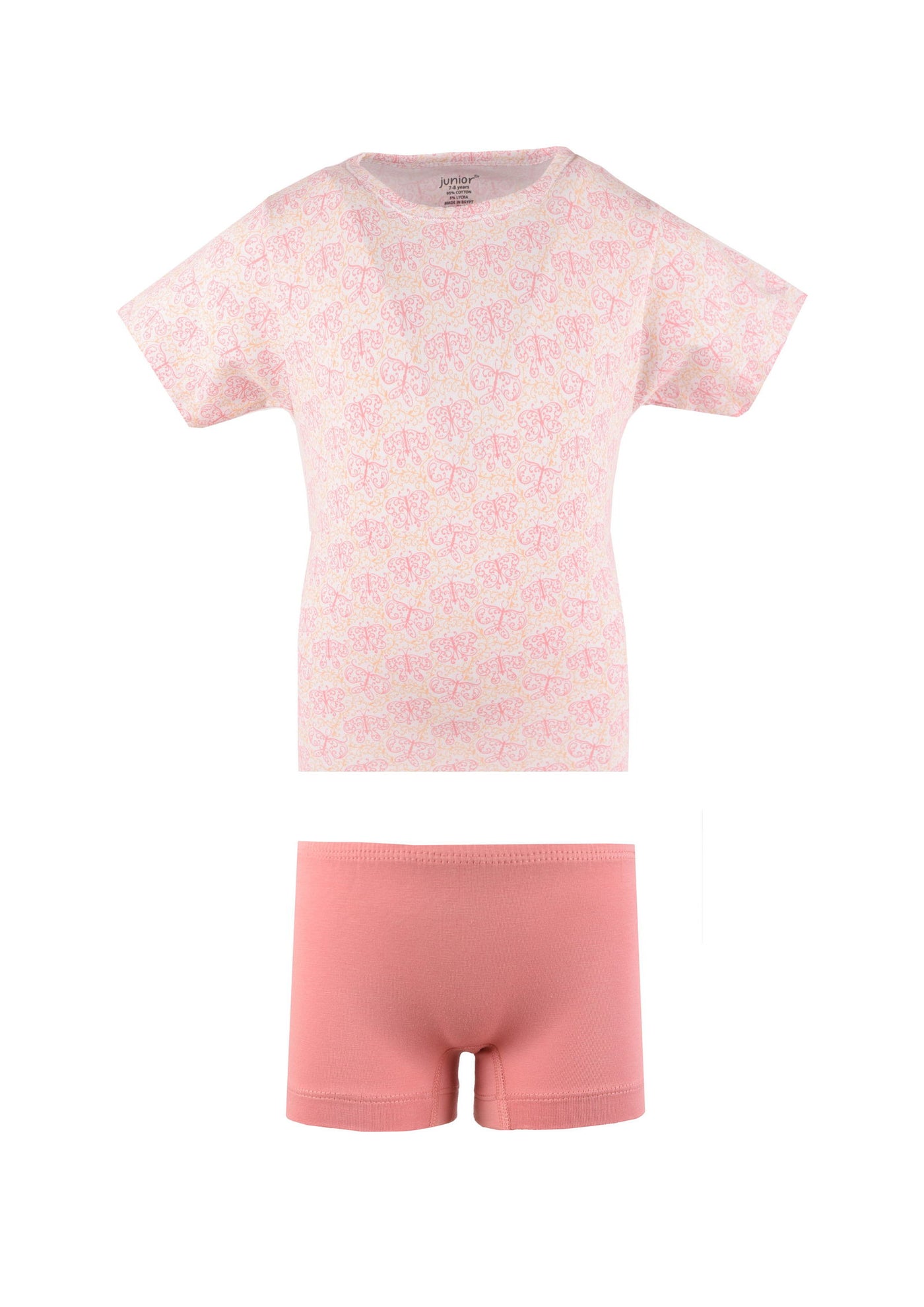 Short Sleeve Underwear Set - Junior Egypt