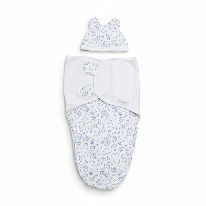 Baby Bath small Towels Birds pack of 3