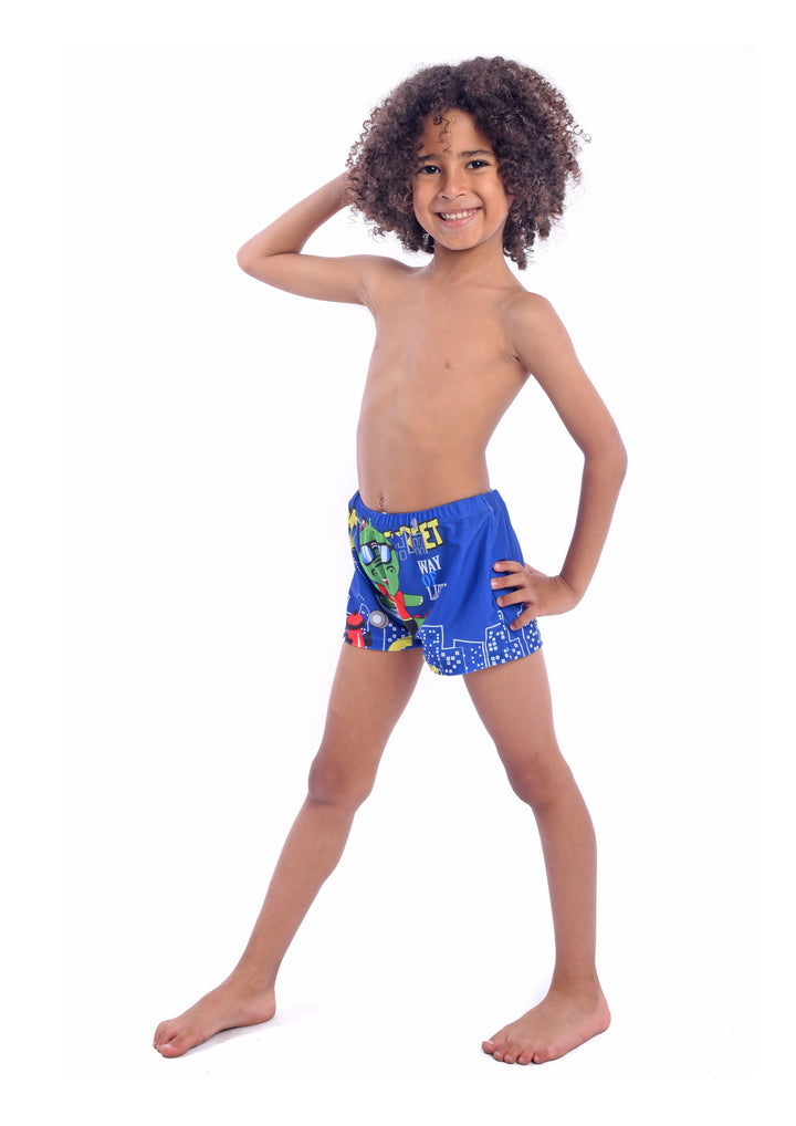 Printed Swimwear Short