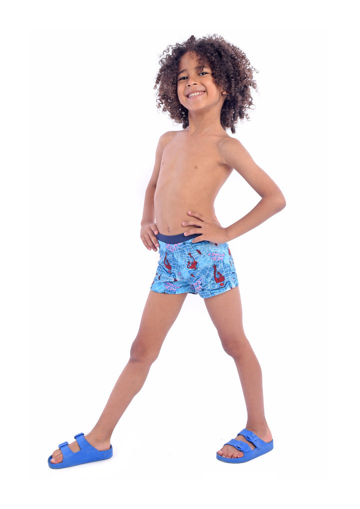 Printed Swimwear Short