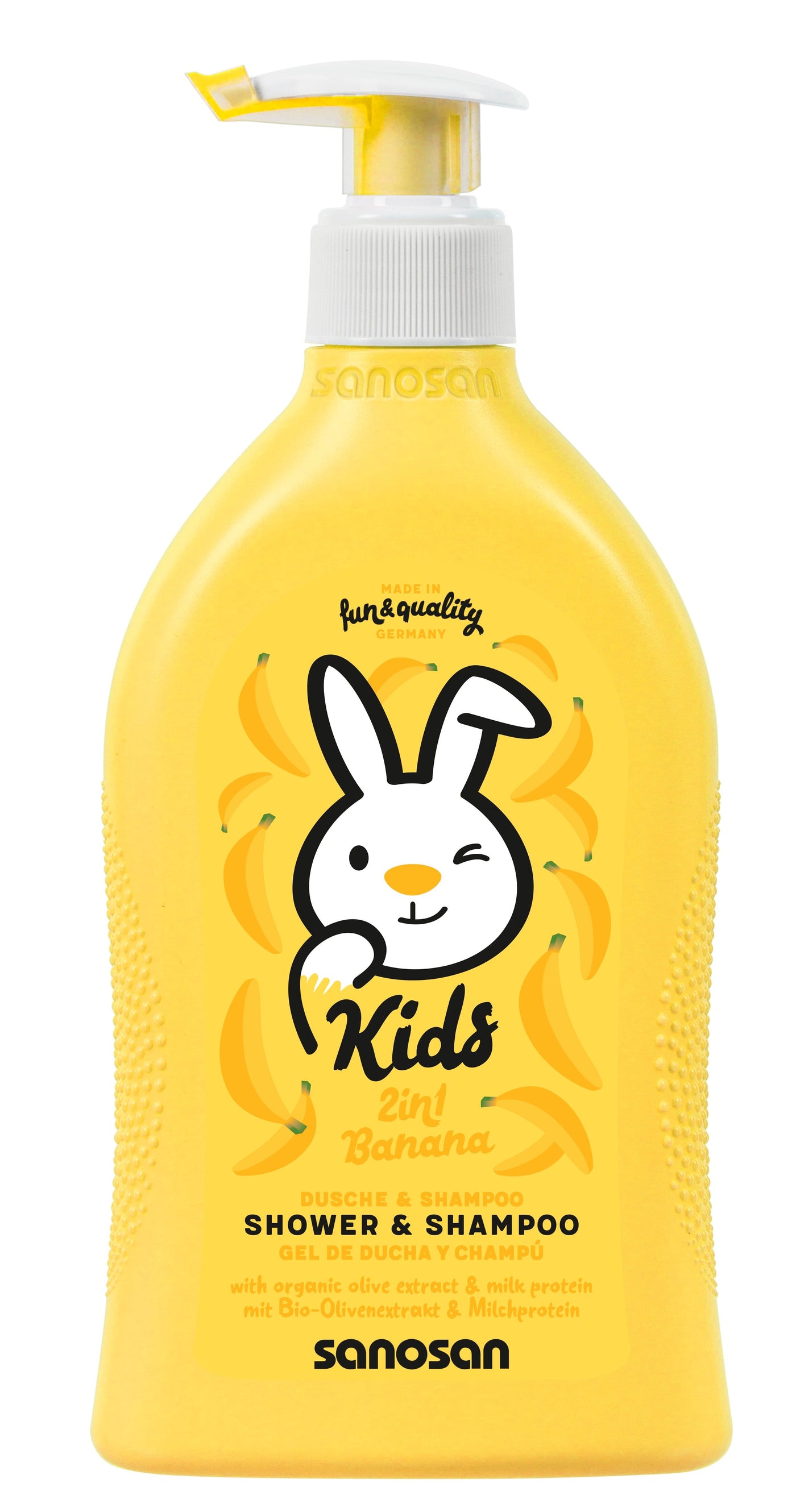 Sanosan Kids Shower & Shampoo  Shampoo 400 Banana 207299<p>Sanosan Kids Shower &ampamp</p>